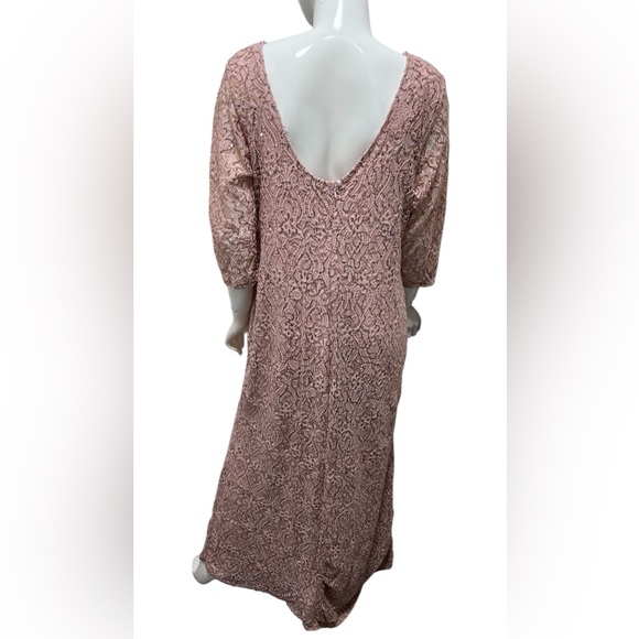 MARINA Blush Pink Fabric Women’s Size 20W - Picture 2 of 3